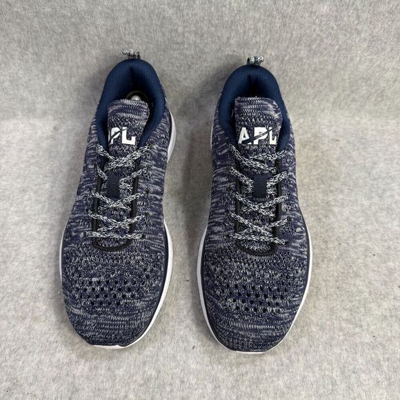 APL Shoes Womens Size 6 Techloom Pro Navy Blue & White Athletic Running Sneakers - Picture 3 of 9